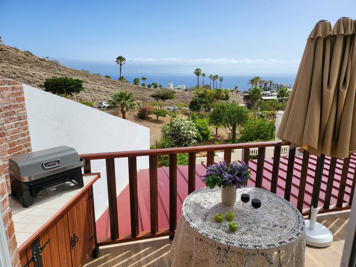 Bungalow Private Pool Bbq Air Conditioning Stunning Ocean View Costa Adeje  Kültér fotó